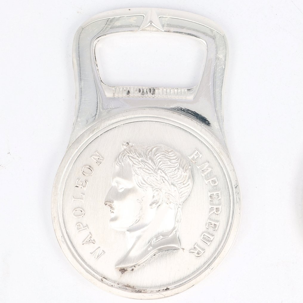 NO RESERVE - Christofle - Bottle opener (2) - Silverplated #4.3