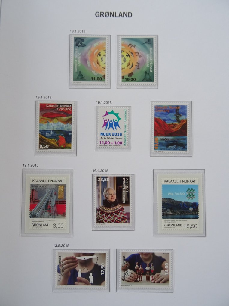 Grönland 2015/2016 - Teljes évadok a DAVO LX előnyomó lapokon. #1.0