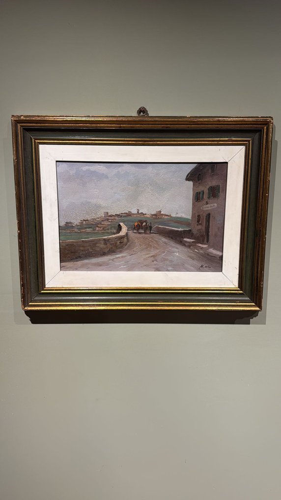 Rutilio Muti (1904-1995) - Paesaggio rurale toscano #1.0