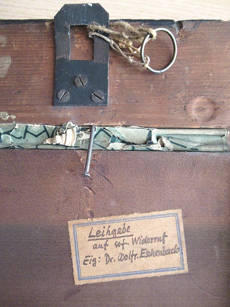 Eduard Schönfeld (1839-1885) - Alpine Gebirgslandschaft mit einem Wanderer sitzend auf einem Felsen - NO RESERVE #3.2