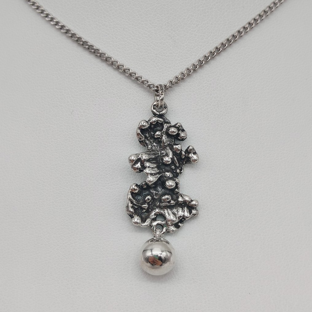 Senza Prezzo di Riserva - Turun Hopea - Collana con ciondolo Argento - Pentti Sarpaneva #1.0