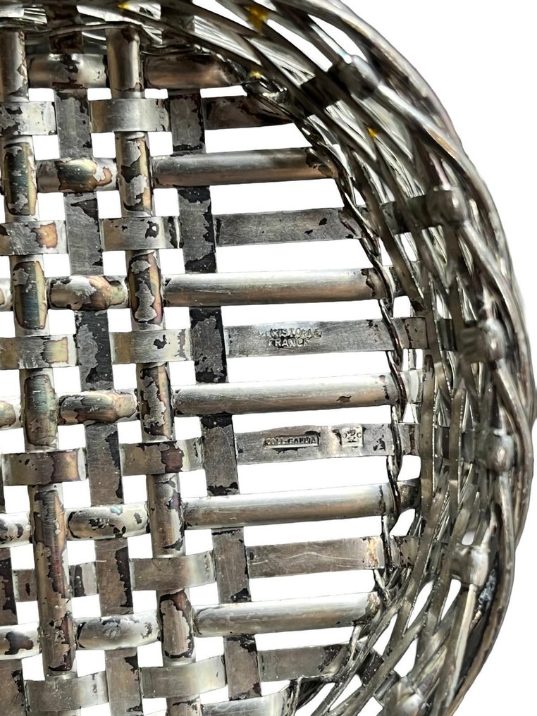 Christofle - Δίσκος - Βάση για μπουκάλια - Επαργυρωμένος ορείχαλκος #4.3