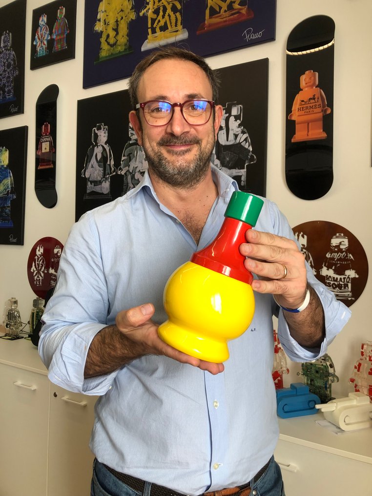 Alessandro Piano - Sculpture, Alter Ego Token Fiaschetto - Resin Sculpture - AlePianoArt - 28 cm - Resin - 2020 #4.3