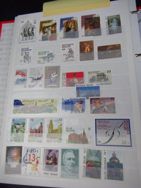 Belgia 1965/1989 - Fără clemă, colecție superbă de timbre. #1.0