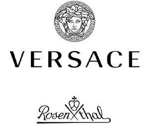 Rosenthal, Versace - Πιάτο - Collezione "Medaillon Méandre d'Or" con Motivo a Meandro Greco + Original Box - 18 cm - Γερμανική πολύχρωμη πορσελάνη - δεκαετία του '90 #2.1