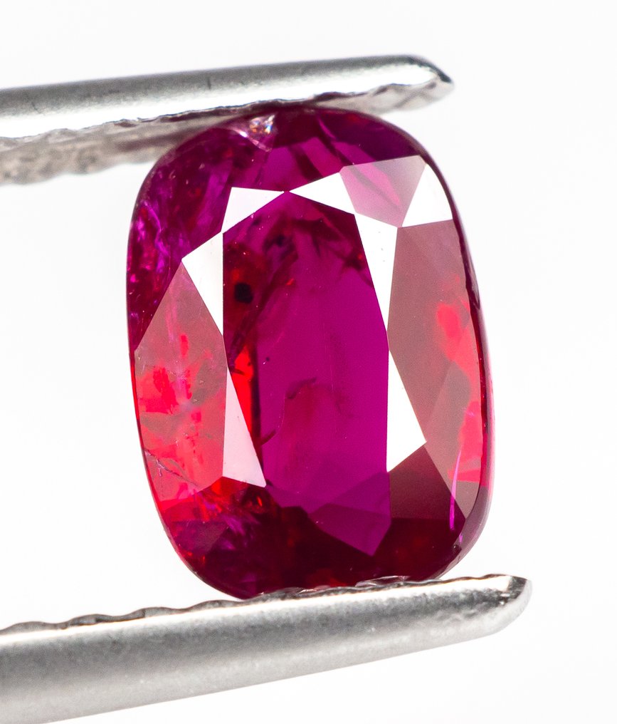 没有保留价 红宝石  - 1.02 ct - 莲花宝石实验室 - 鲜明的“皇家红”(MOZ) #1.0