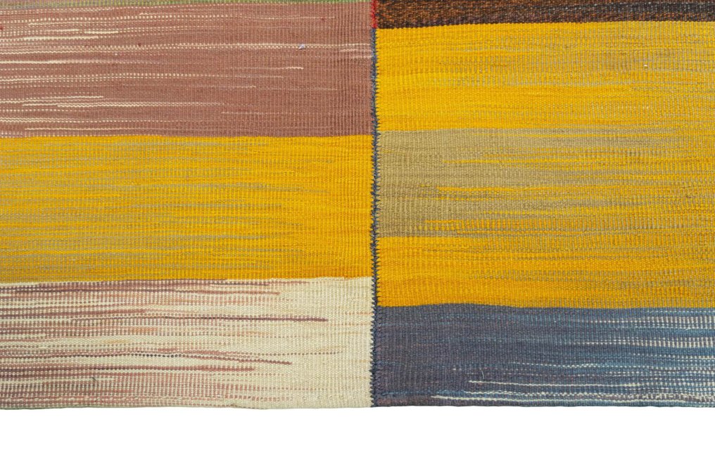 Handgewebter Designer Kelim - Afghan Weave - Kelim - 203 cm - 152 cm #4.3