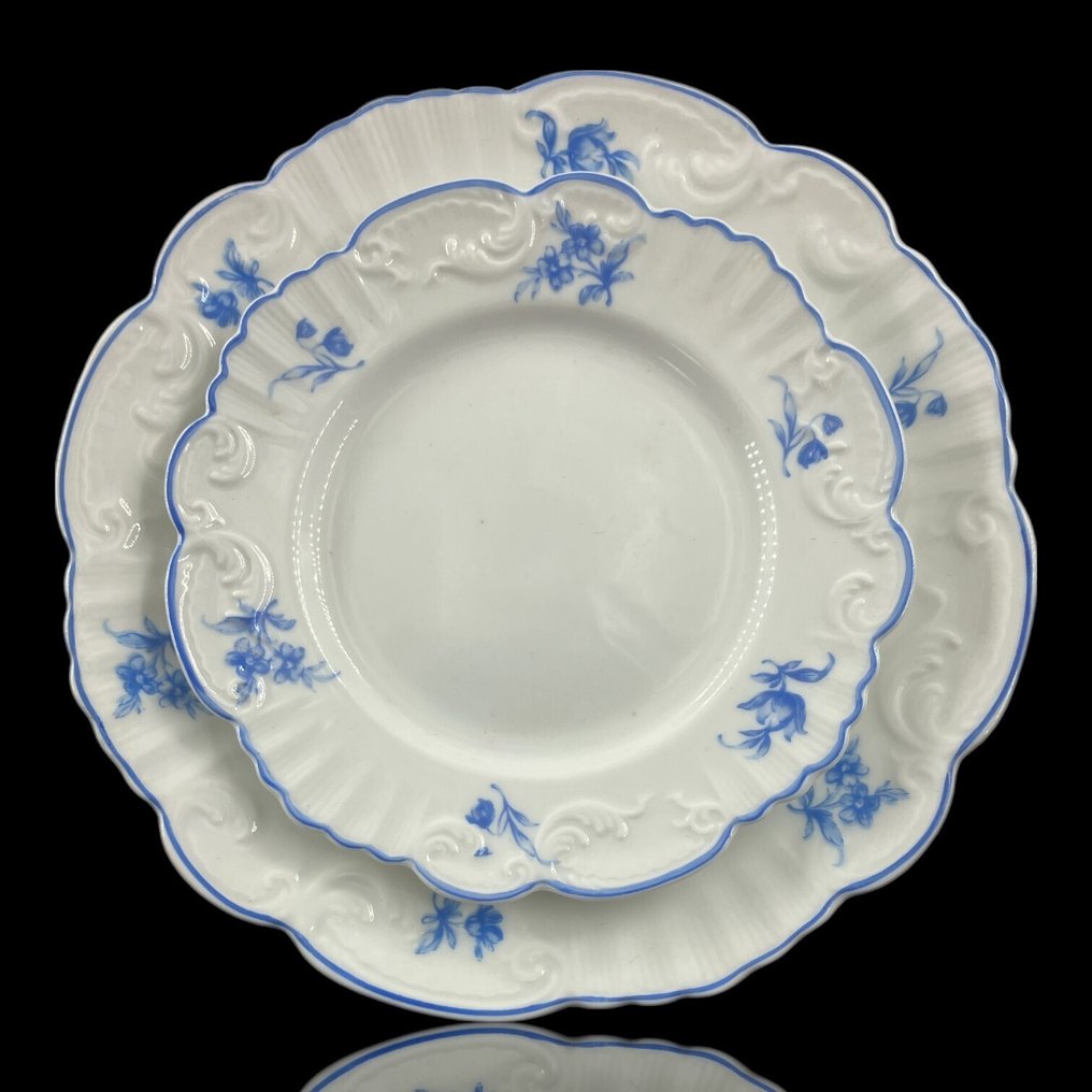 Vista Alegre - Conjunto completo para 3 (entradas, sopa, Jantar, sobremesa) - Vintage - Πιάτο (12) - Πορσελάνη - Ολοκληρωμένο σετ x 3 #4.3