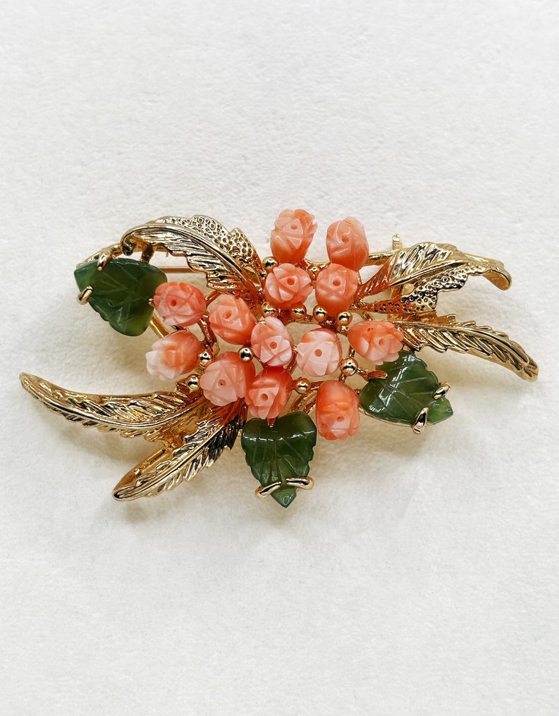 Swoboda - Κοράλλι - α Jade, κοράλλι - Καρφίτσα #1.0