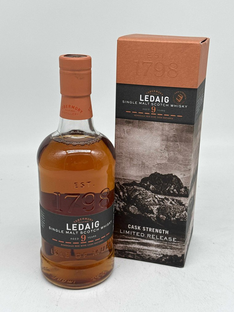 Ledaig 9 years old Bordeaux Red Wine Cask Matured - 70cl #1.0