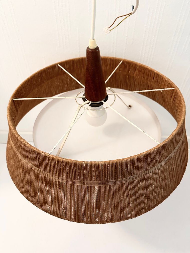 Temde - 掛燈 - 柚木 - 直径52厘米 #1.0