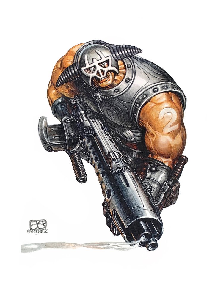 Juan Giménez - 1 Kunsttrykk Giclée - La Dernière Vie - Embossed JG Legacy Edition #1.0