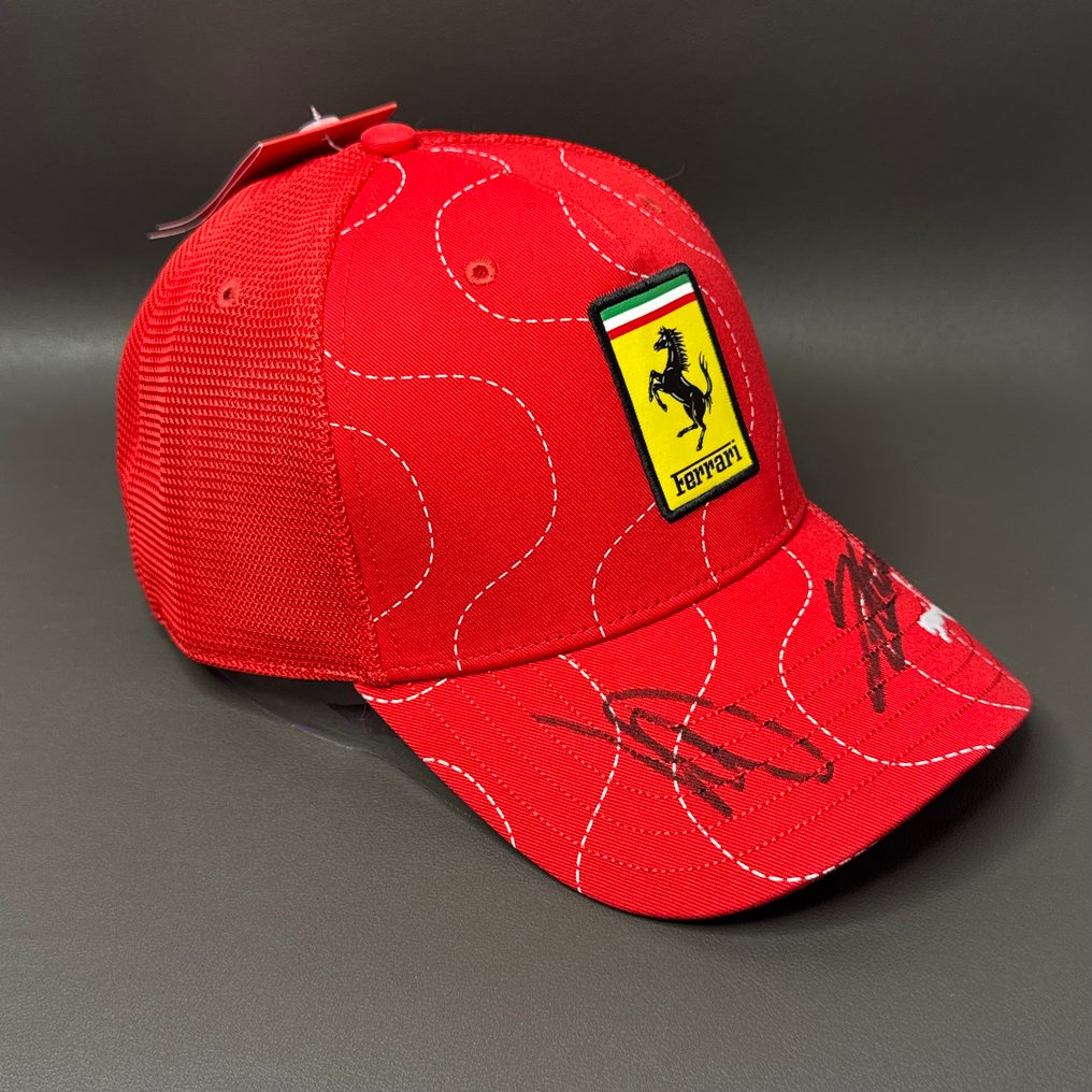 法拉利 - 蒙扎大奖赛 - Charles Leclerc & Lewis Hamilton - 2025 - 运动帽 #3.2