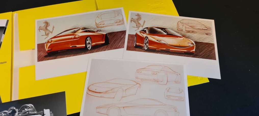 1992 FERRARI 456GT PRESSKIT FRENCH 654/91 - Brochure - 1992-1992 #4.3