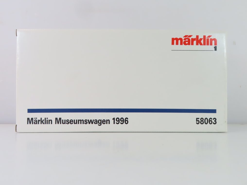 Märklin 1 - 58063 - Vagón de tren de mercancías a escala (1) - Vagón de carga con la inscripción 'Carl Gentner' - K.W.St.E. #4.3