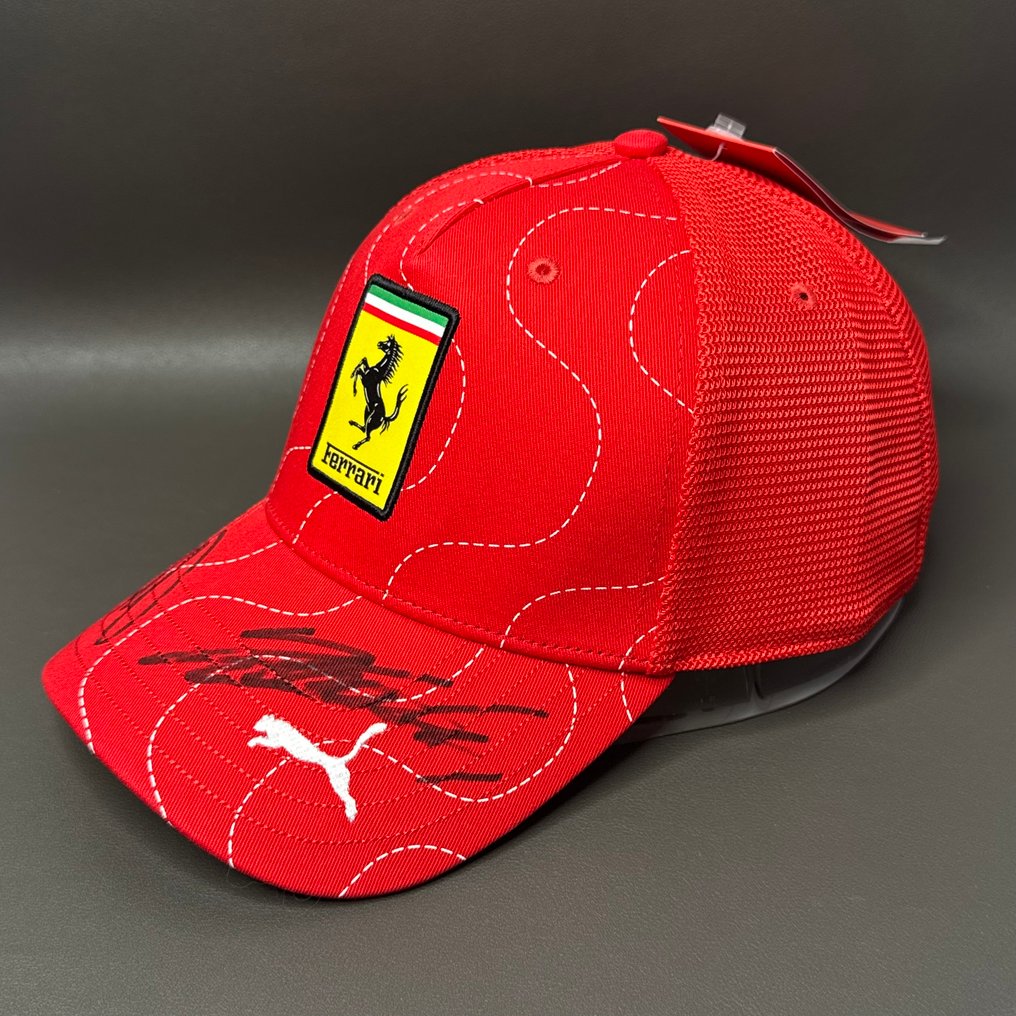 法拉利 - 蒙扎大奖赛 - Charles Leclerc & Lewis Hamilton - 2025 - 运动帽 #4.3