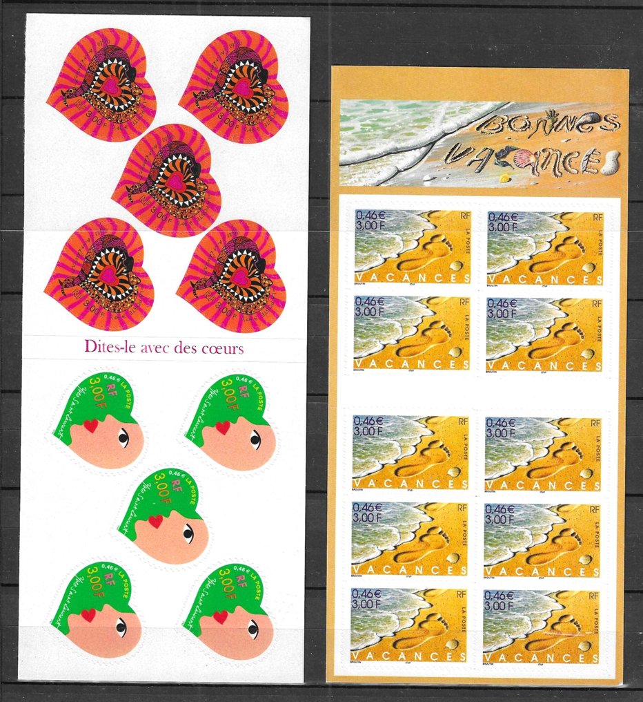 France 2006/2023 - Collection of 70 self-adhesive stamp booklets from 2006 to 2023. - YVERT & TELLIER #3.2