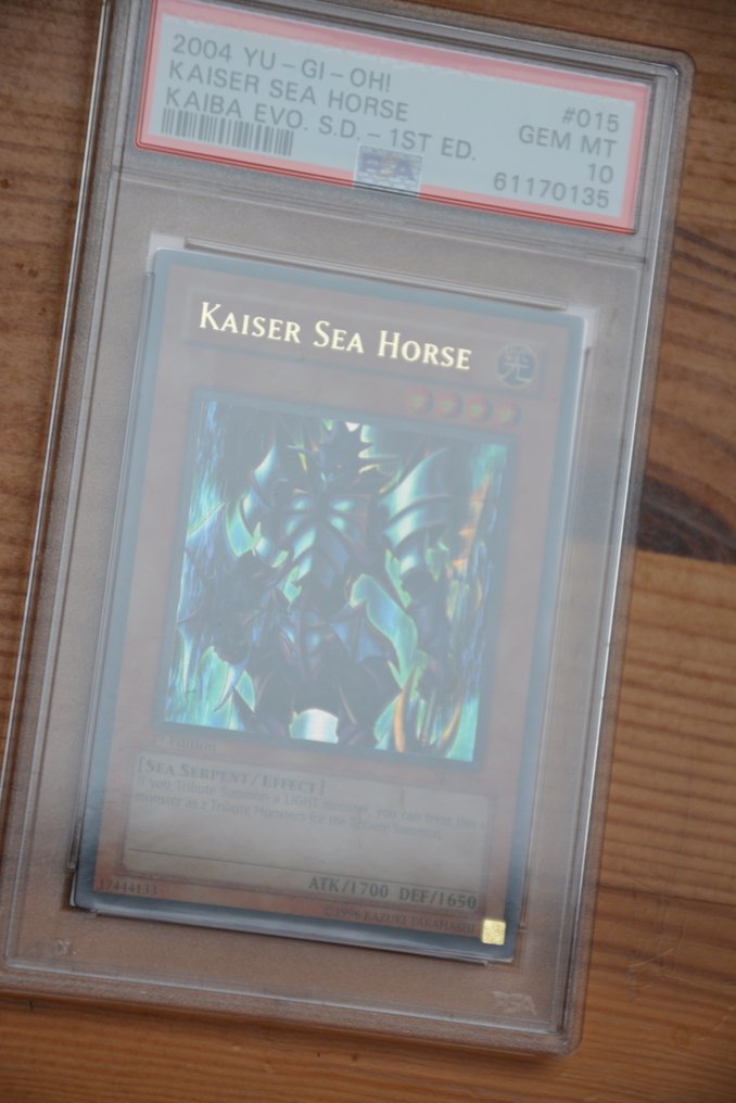 Nintendo - 1 Graded card - Yu-Gi-Oh! - Kaiser Sea Horse #015 Édition limitée - PSA 10 #3.2