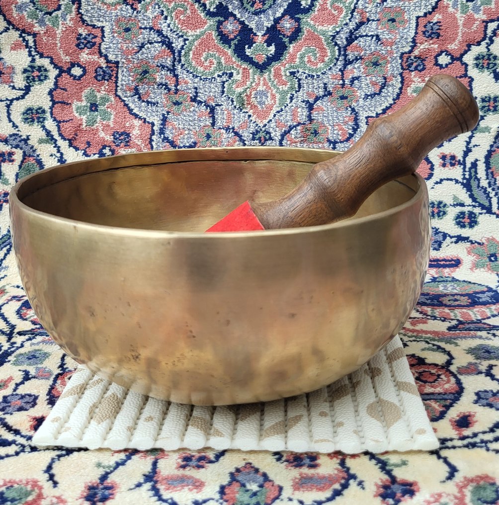 Onbekend - Oude Jambati Singing bowl 20,5 cm -  - Μουσικά όργανα - Νεπάλ  (χωρίς τιμή ασφαλείας) #1.0