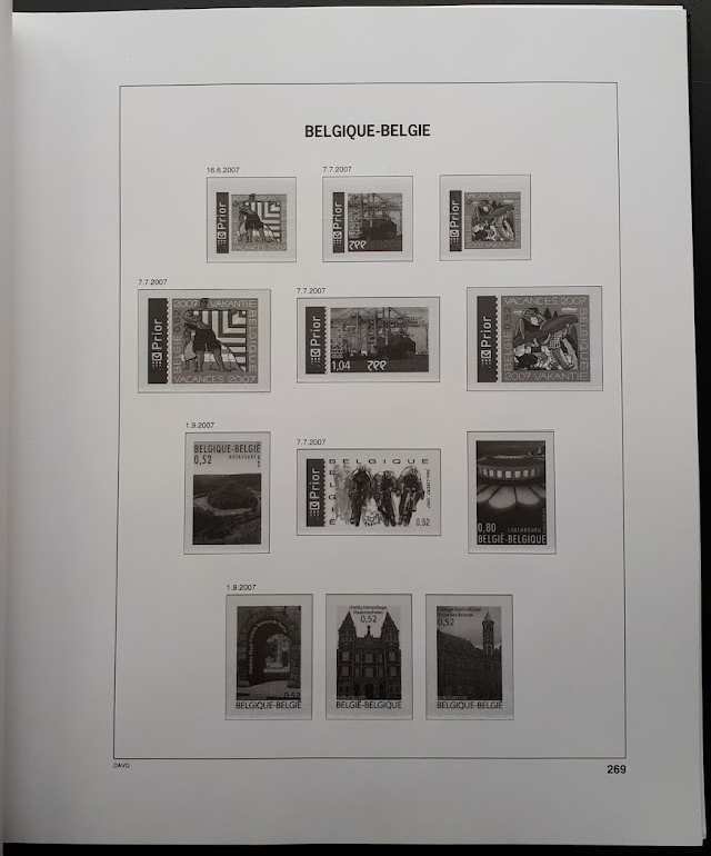 Belgium 2007/2010 - Accessories: Davo LX album part VII with cassette #1.0