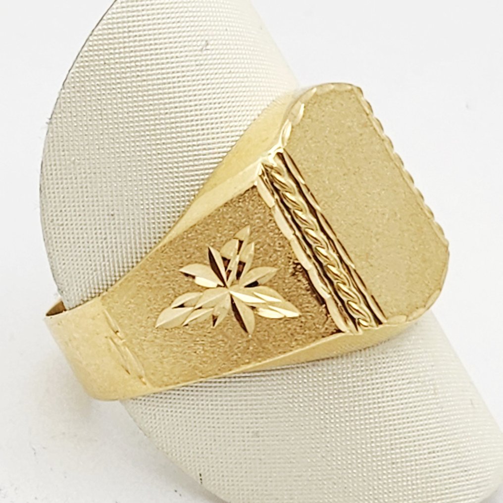 Gyűrű - 18 kt. Sárga arany #1.0