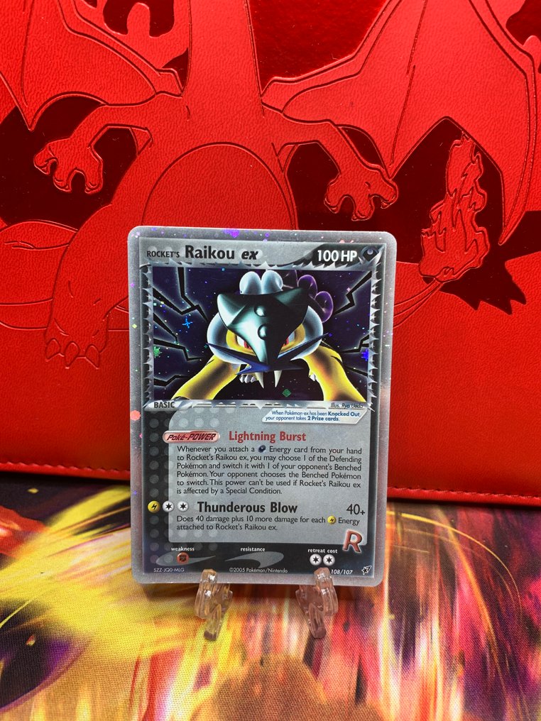Pokémon - 1 Card - Raikou #108 密稀 - EX - EX Team Rocket Returns #1.0