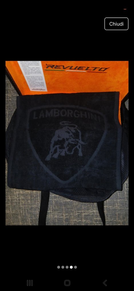 Bag - Lamborghini - Kit welcome Revuelto #3.2