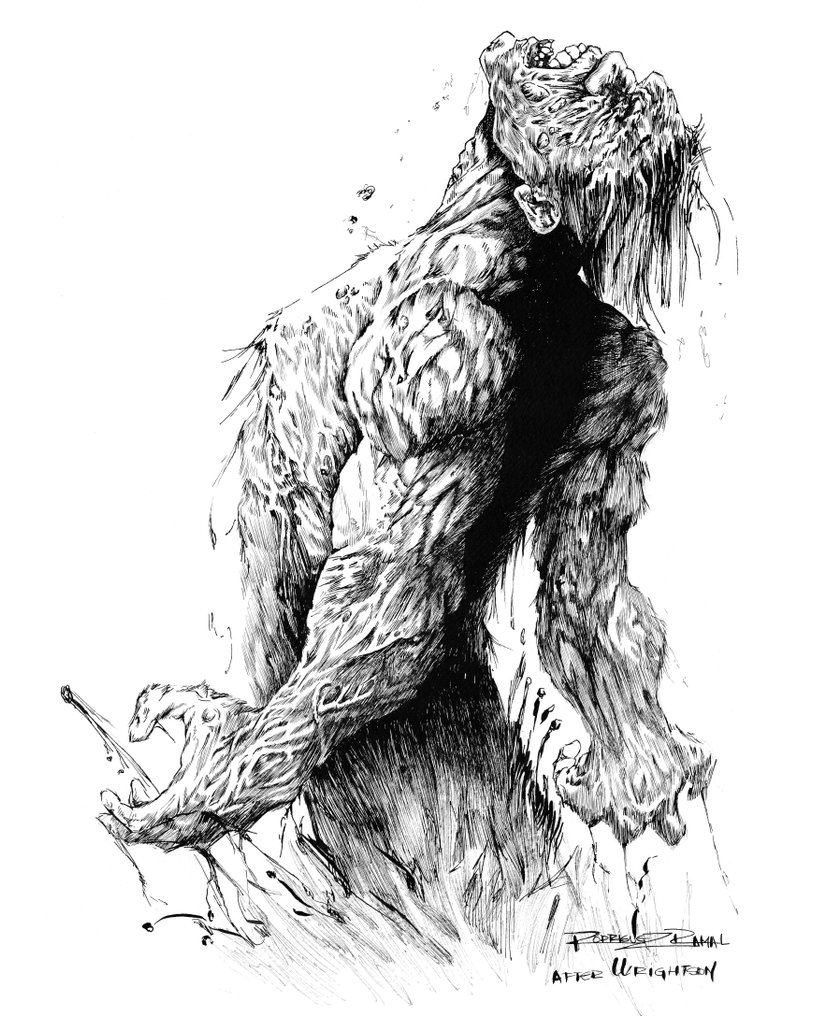 Joaquin Ramal - 1 Fine Art Print - City of Others (after Wrightson) - Embossed Edition #1.0