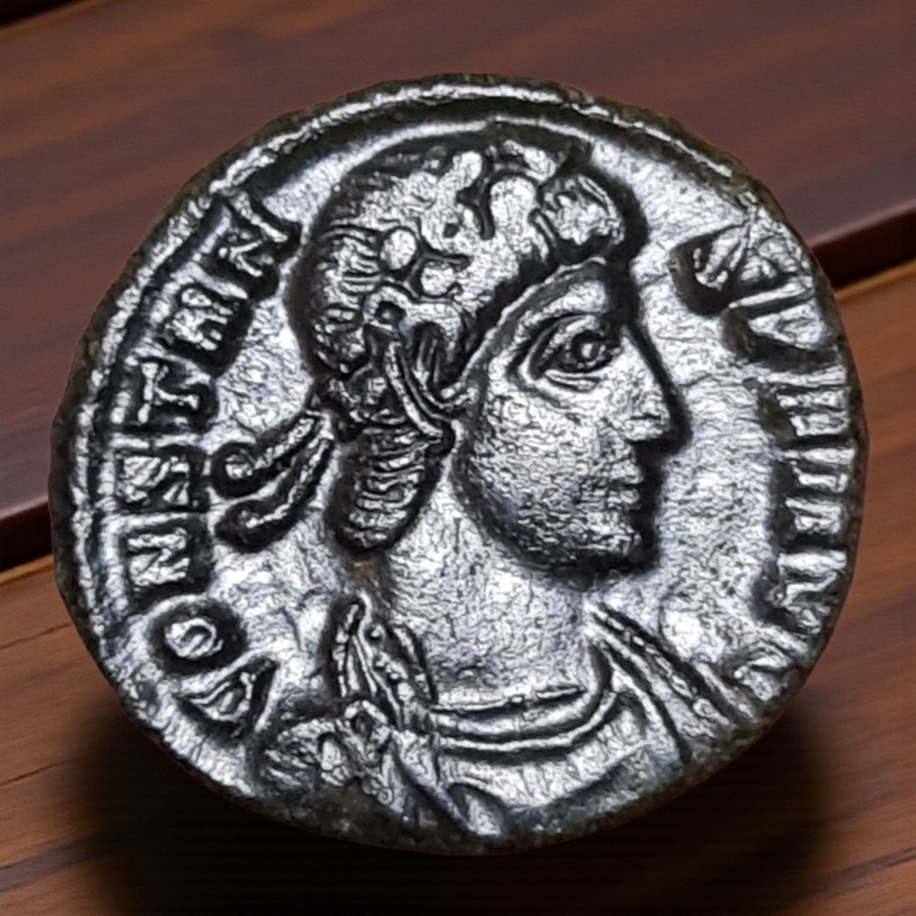 罗马帝国. 康斯坦斯（公元337-350）. Follis  (没有保留价) #1.0