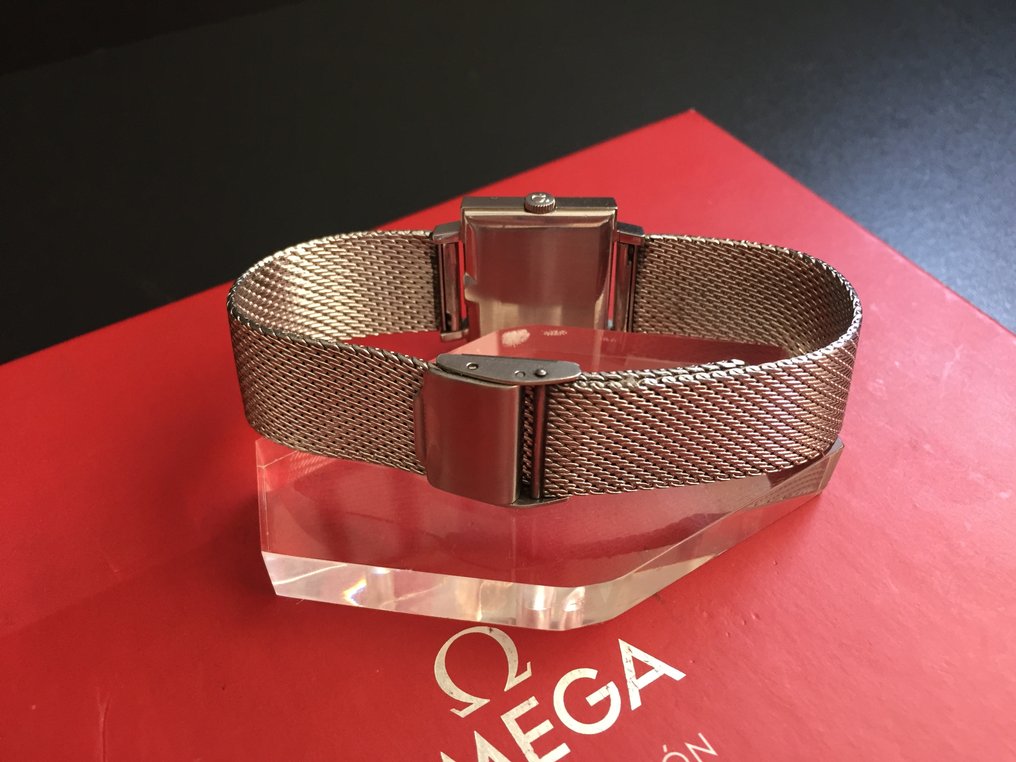 Omega - Square Pink Dial Calibre 620 - 沒有保留價 - Ref. 111.001 - 女士 - 1966 #2.1