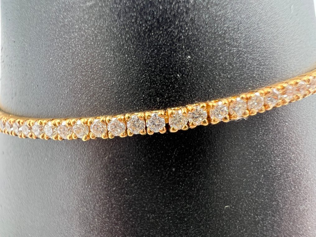 Βραχιόλι - 18 καράτια Κίτρινο χρυσό - 1.10ct. tw. Διαμάντι (Φυσικό) #2.1