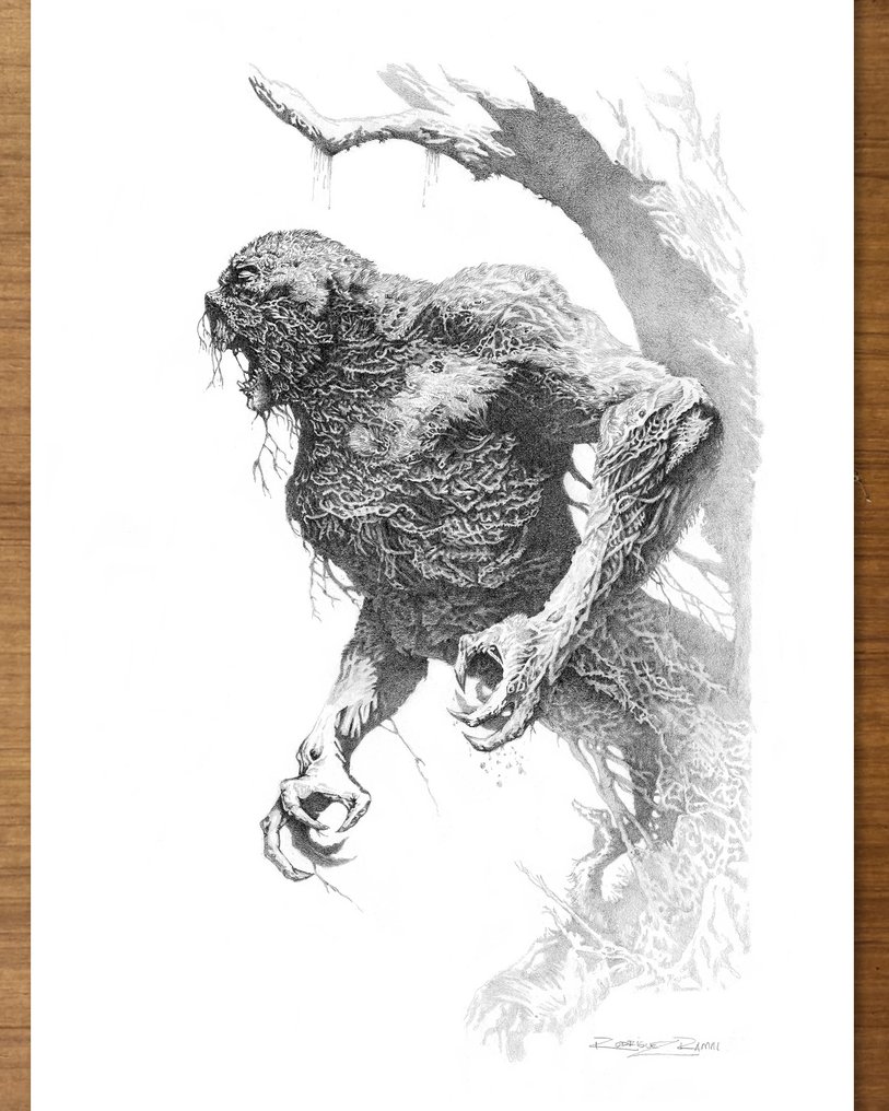 Joaquin Ramal - 1 Fine Art Print - Swamp Thing - Embossed Edition #1.0