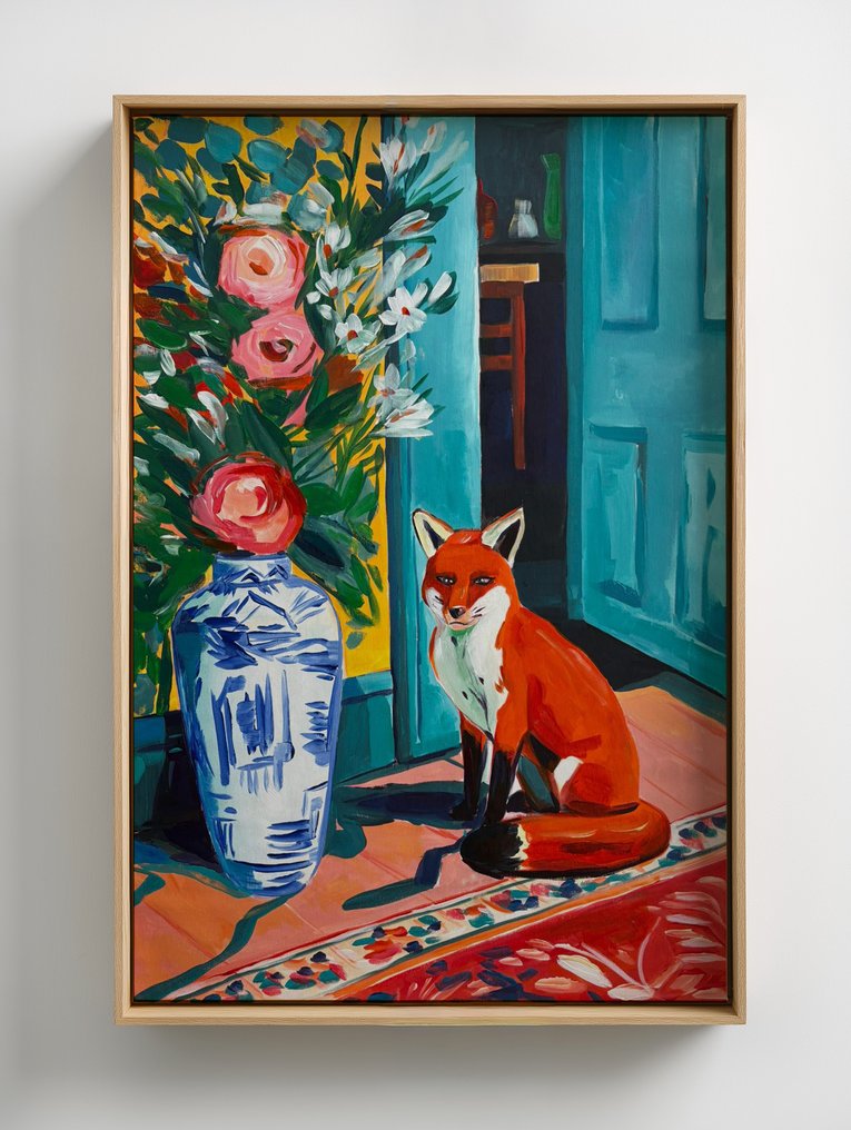 E. García - EL ZORRO Y LAS FLORES XL (NO RESERVE) #2.1