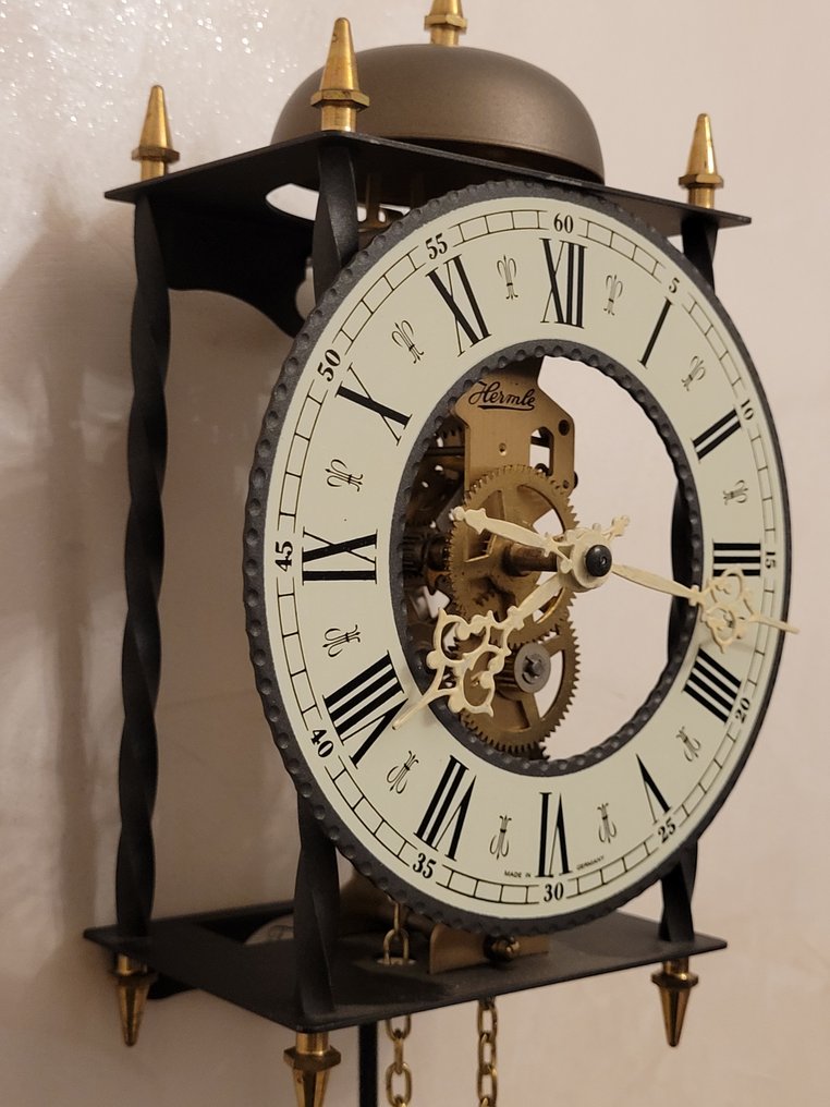 Skeleton clock - FHS Franz Hermle & Sohn - Metal - 1970-1980 #1.0