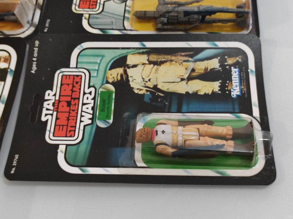 Star Wars Kenner 1978 Original action figures in recarded blisters - Action figure Boba Fett & Bounty Hunters Collection - U.S. #3.2