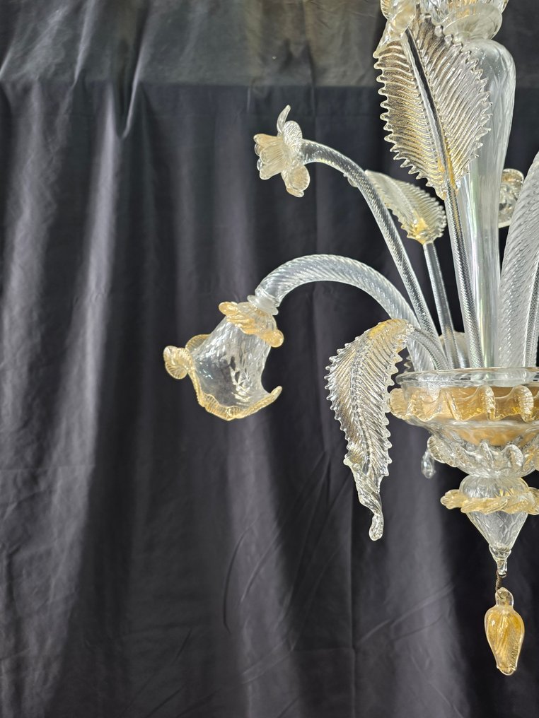 枝形吊灯 - Oretto - 穆拉诺玻璃 - 3 luci #1.0