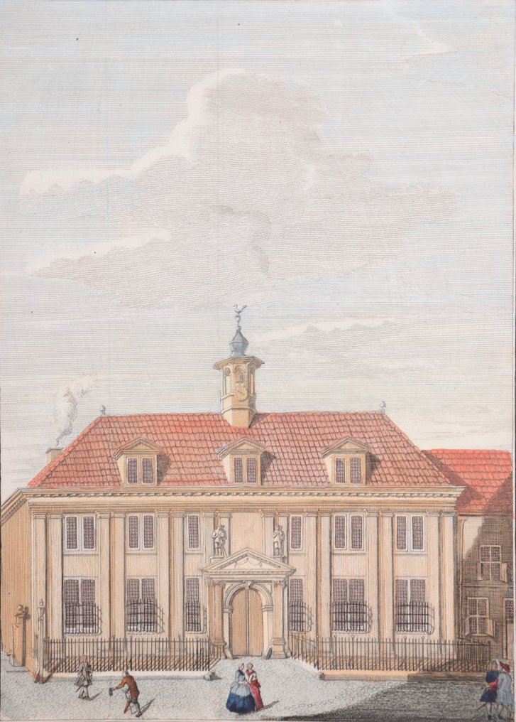 Netherlands - Breda; B F Immink - Gasthuys (tegenwoordig de Beyerd) - 1721-1750 #1.0