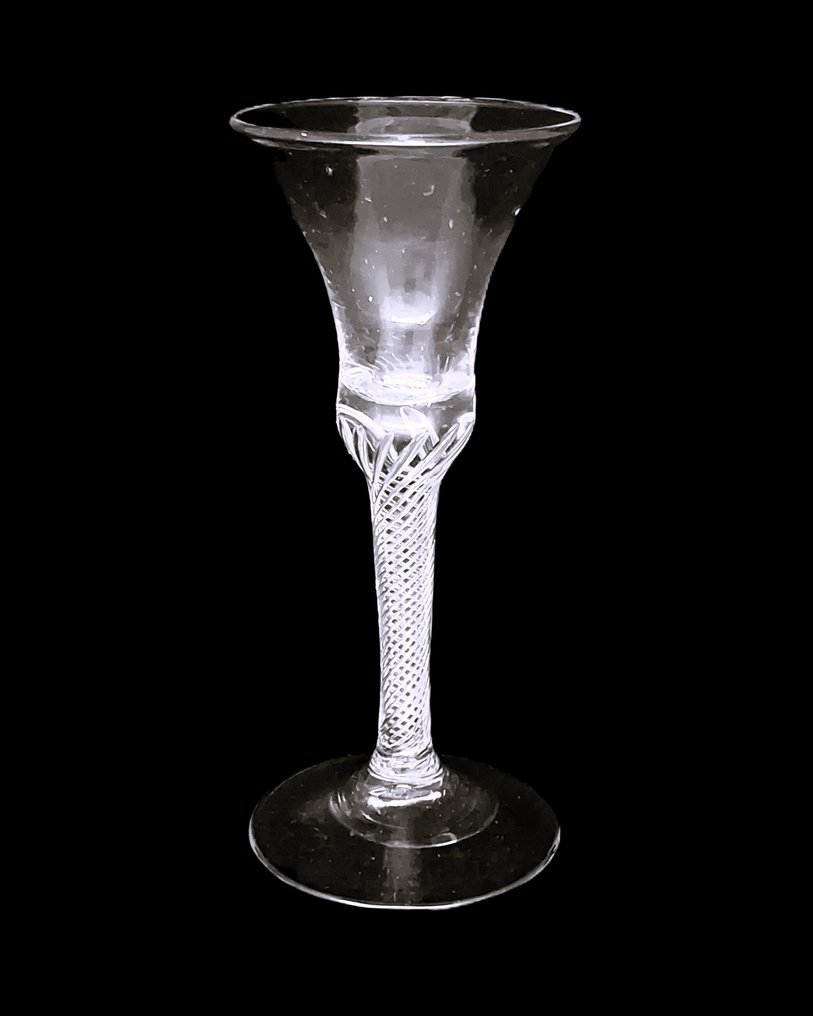 酒杯 - 萨克斯式葡萄酒杯配备多气吊环 - 玻璃 - Air Twist 葡萄酒杯 #1.0