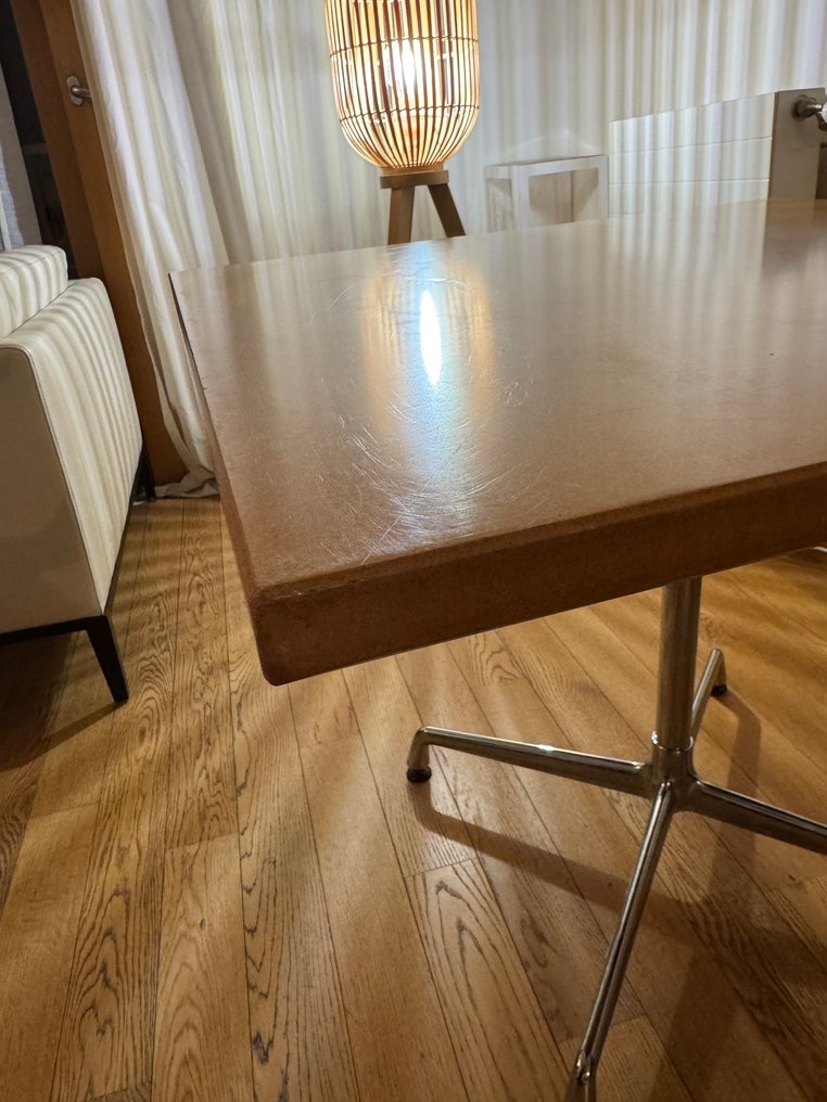 Vitra - Charles Eames - 桌子 - 已分割的 - 铝, 层压木材 #4.3