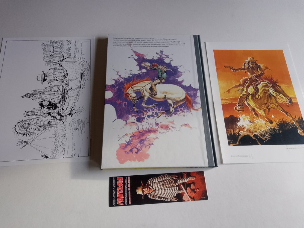 Comanche - Water en vuur - luxe HC met linnen rug - 1 Album - 2022 #2.1
