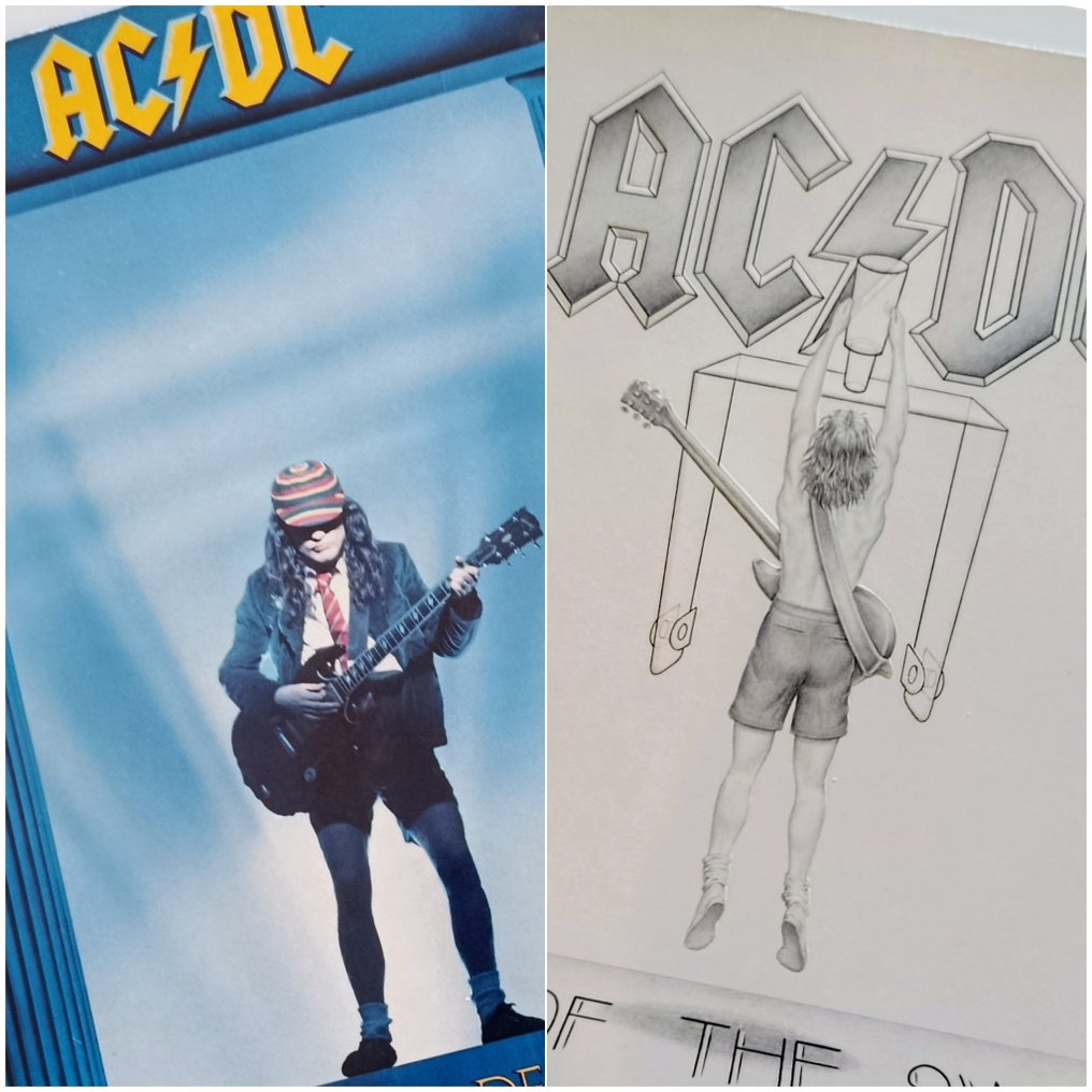 AC/DC - 2 x albums - WHO MADE WHO/ FLICK OF THE SWITCH - Album LP (più oggetti) - 1983 #1.0