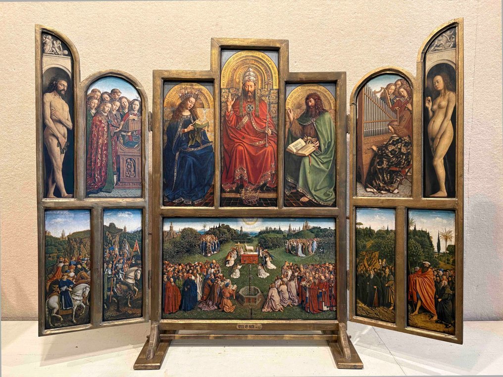 Jan Van Eyck (1385- 1441), after - L’Adoration de l'Agneau mystique #1.0