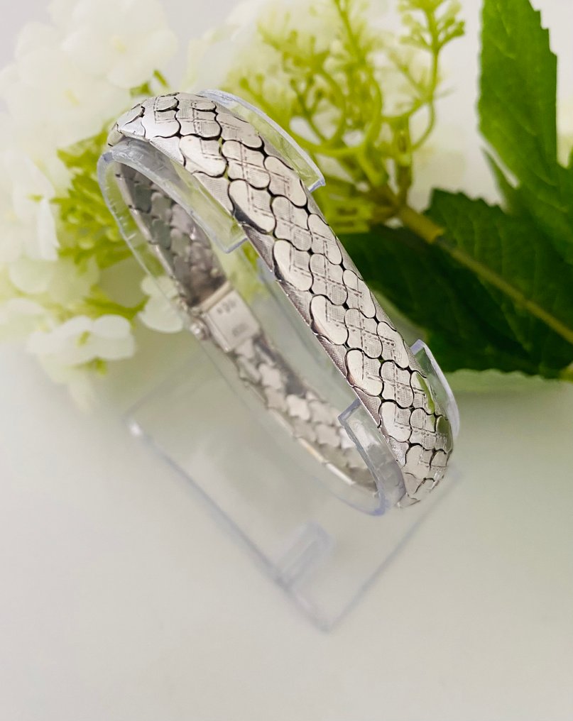Silver, Art Deco - Netherlands - Bracelet #1.0