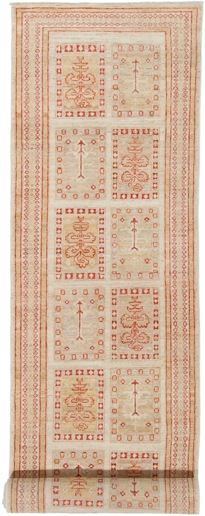 巴基斯坦 Ziegler 过道地毯 - 小地毯 - 383 cm - 80 cm #1.0