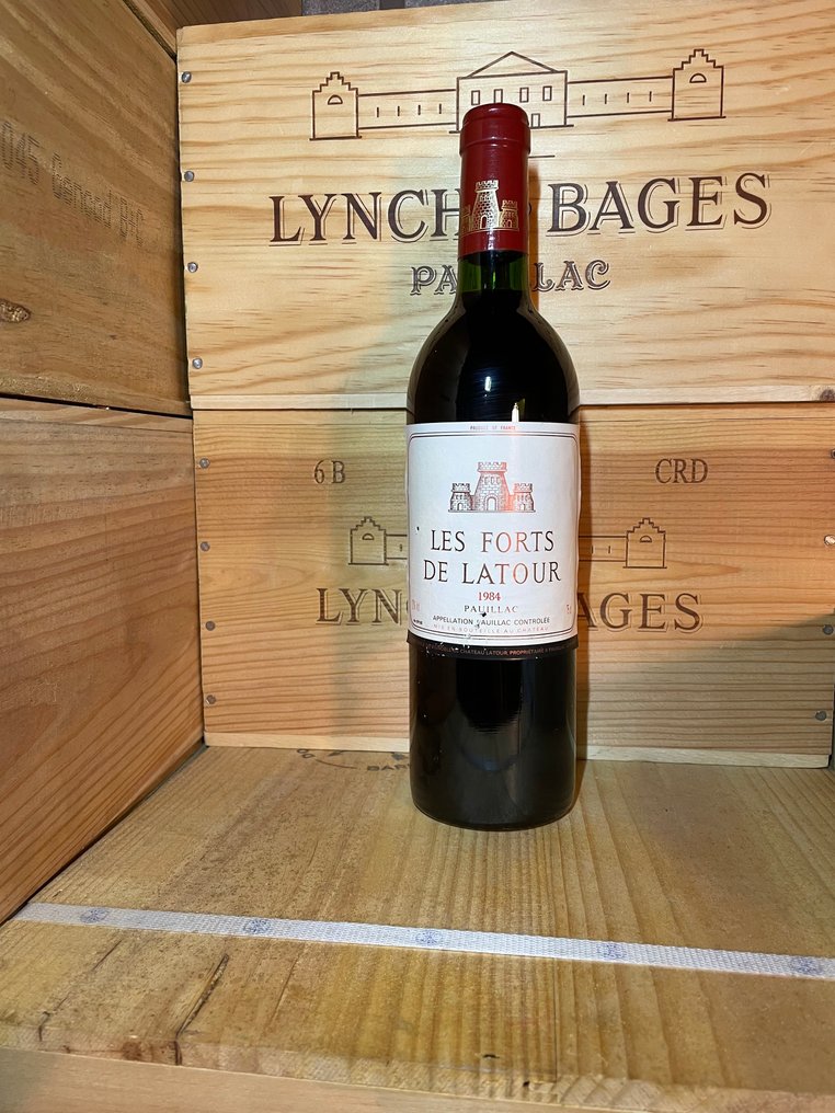 1984 Les Forts de Latour, 2nd wine of Ch. Latour - Pauillac - 1 Bottle (0.75L) #3.2