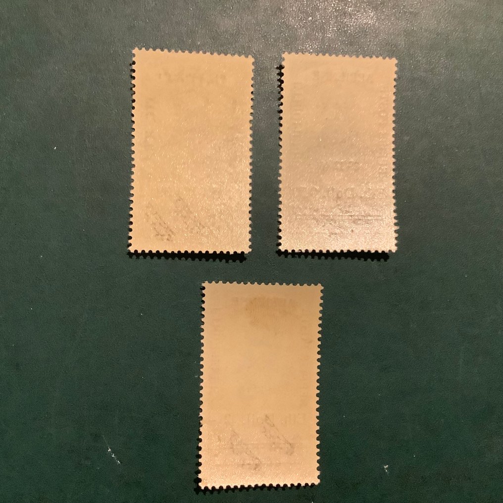 Αιθιοπία 1947 - Αεροπορική αποστολή για την ανακαίνιση του Basilisk - ελεγμένο. - Michel 18/20 #2.1