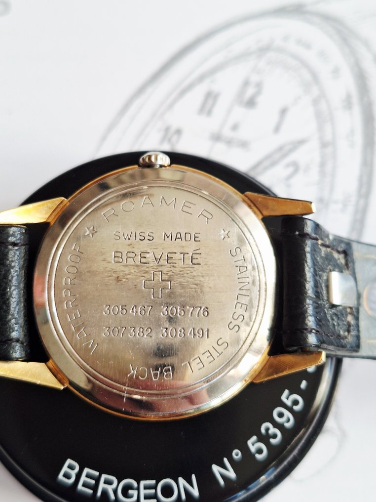 Roamer - Unknown - Zonder Minimumprijs - 305467 305776 307382 308491 - Heren - 1950-1959 #4.3