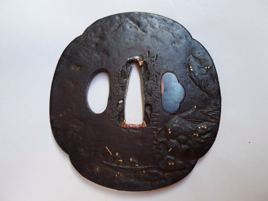 山城国伏见住金家（Yamashiro no Kuni Fushimi ju Kaneie，待确认）金镶嵌山 - 日本 #1.0