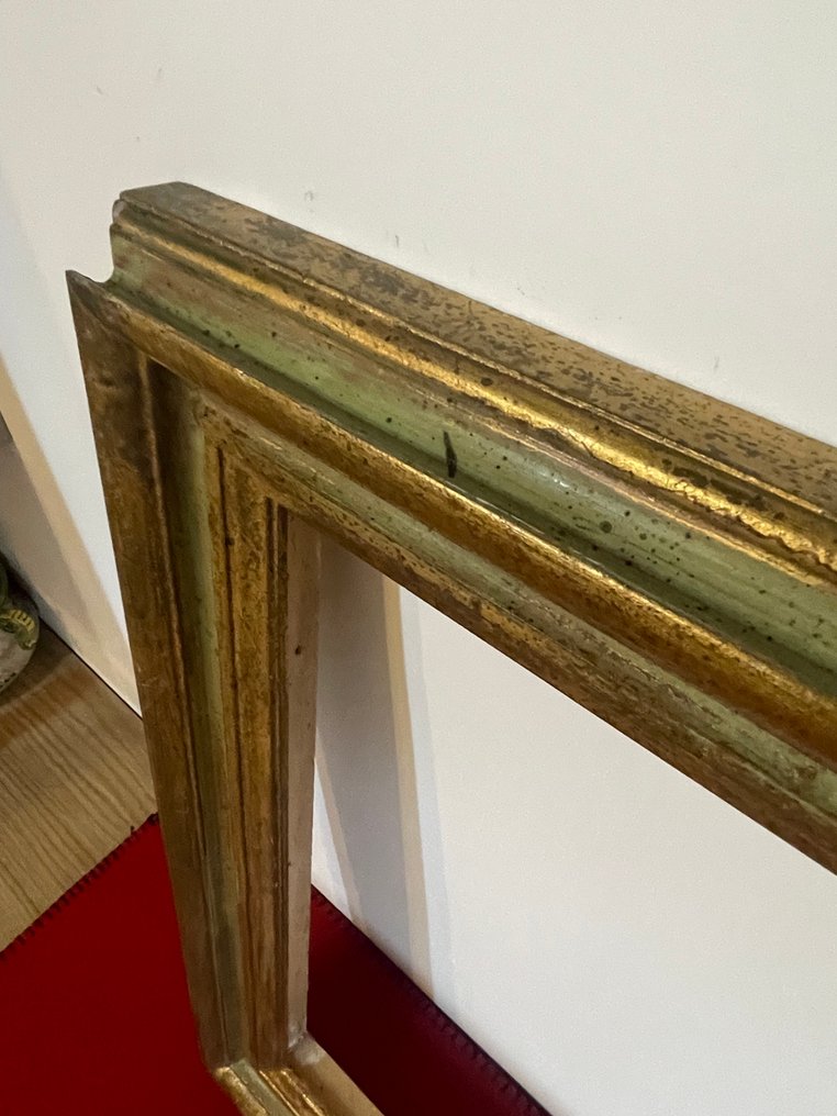 框架  - 木, 金色木质威尼斯风格 #4.3