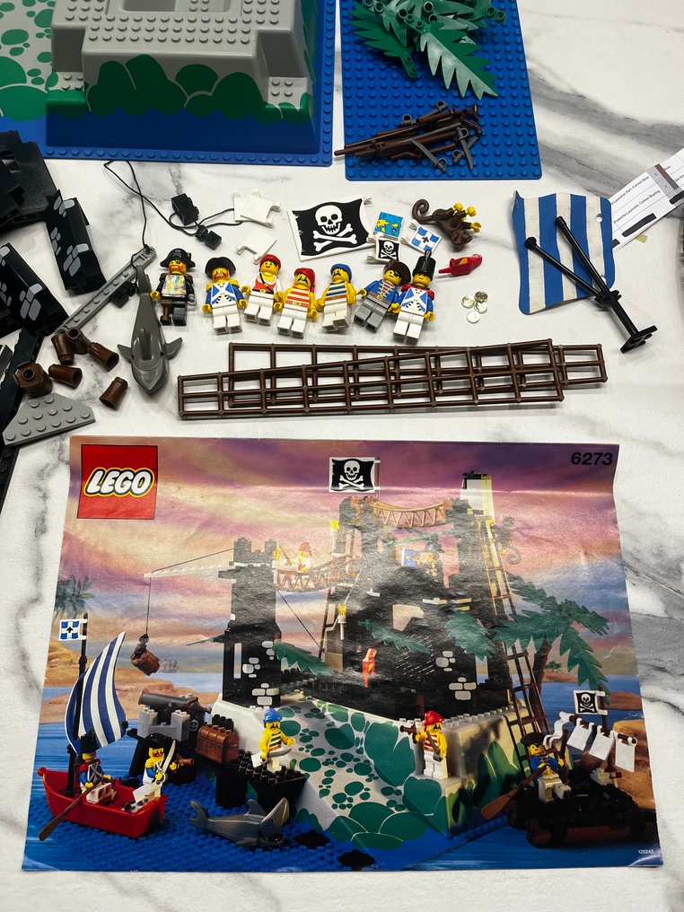 LEGO Set - 6273 - Pirates - Rock Island Refuge (1991) #1.0